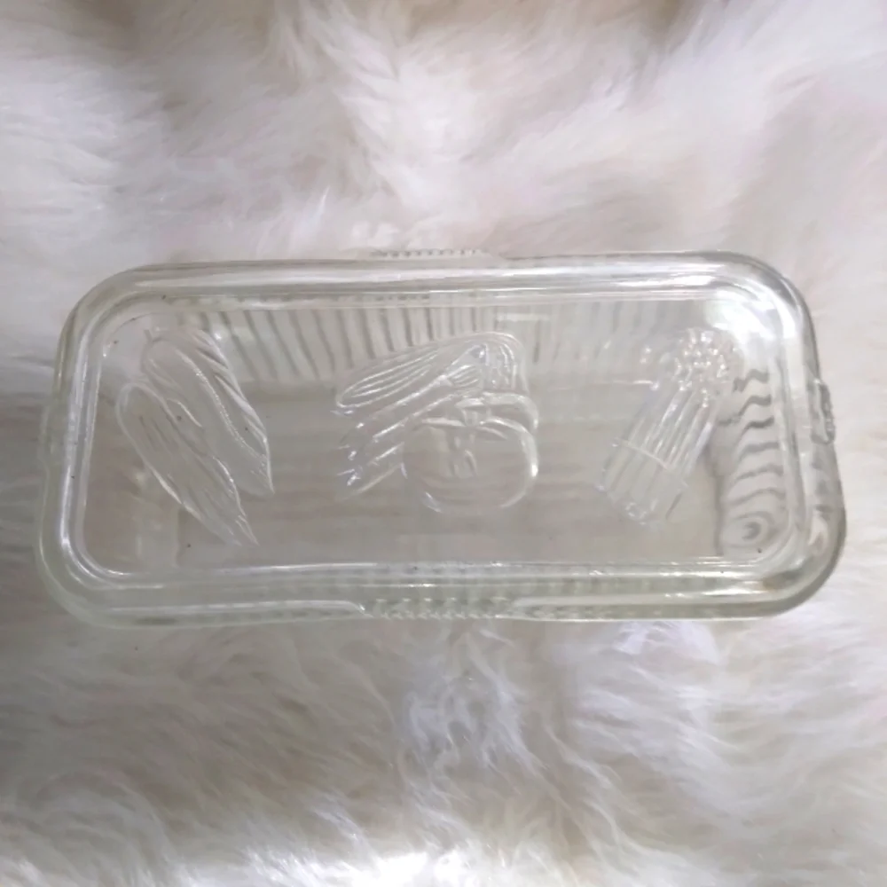 Vintage Federal Refrigerator Dish, 1940s.  Approx 8